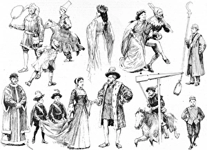 Images Dated 3rd December 2004: May Day Procession at St. Mary Cray, Kent, 1891