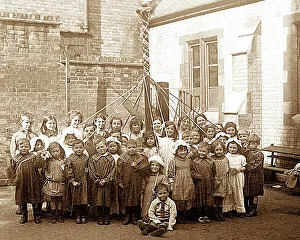 May Day at a school