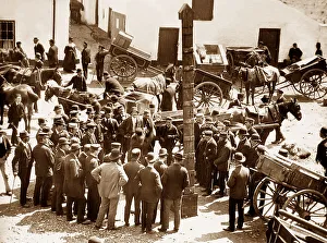 May Fair, Ballyclare, Ireland in 1883