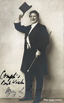MonoMania Images Gallery: May Lilian Levey music hall male impersonator