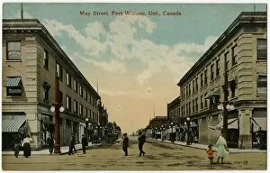 Images Dated 30th November 2016: May Street, Fort William, Ontario, Canada