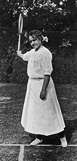 Images Dated 28th June 2016: May Sutton Bundy, American tennis player
