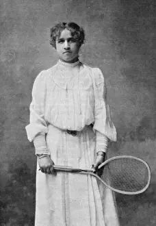 Dec16 Prints: May Sutton Bundy, tennis champion