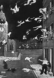 Undressing Gallery: When May is Out by William Heath Robinson