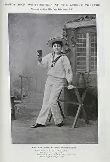 May Yohe, actress and singer, as Dick Whittington