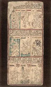 Mayan Prints: Mayan Manuscript