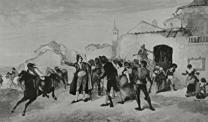 Insurrection Prints: Mayor of Mostoles declares the Homeland in danger