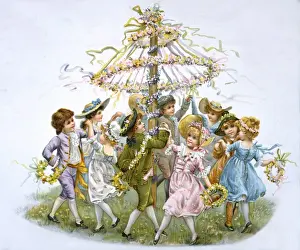 Poles Prints: Maypole Dance