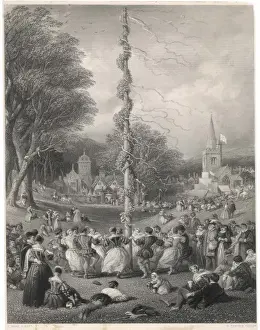 May Pole Prints: Maypole (Nash)