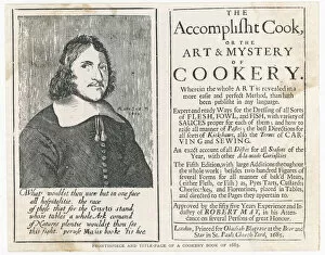 Accomplished Gallery: MAYs COOKERY BOOK 1685