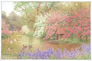 Affleck Gallery: Maytime, The Lake, Kew Gardens