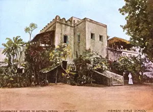 Zanzibar Prints: Mbweni Girls School, Zanzibar, Tanzania