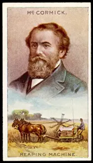Bushy Prints: Mccormick / Cyrus / Cig Card