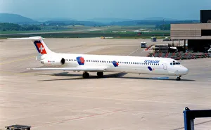 1997 Prints: McDonnell Douglas MD-82 HB-INR