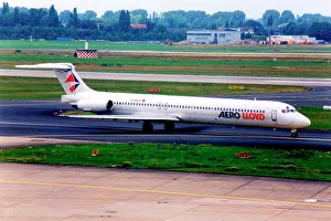 1992 Prints: McDonnell Douglas MD-83 D-ALLQ