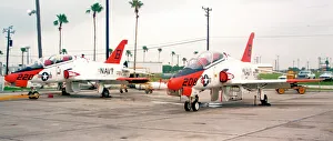 Goshawk Prints: McDonnell Douglas T-45A Goshawk 163601 with 163608