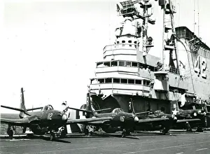 McDonnell FH-1 Phantoms aboard the USS Franklin D. Roose?