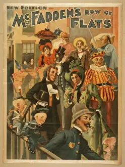 Mcfadden Prints: McFaddens row of flats new edition