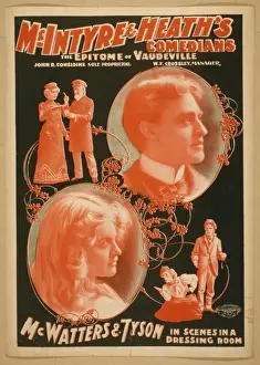 Vaudeville Prints: McIntyre & Heaths Comedians the epitome of vaudeville McInt