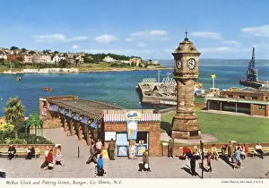 Bangor Prints: McKee Clock and Putting Green, Bangor, Co. Down, N. I