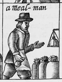 1647 Prints: Meal-Man / 1647 / Broadside