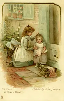 Childs Prints: Measuring a childs height