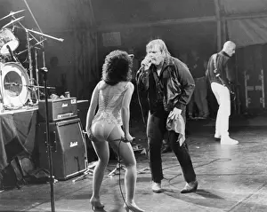 Singer Prints: Meat Loaf in concert, Penwith Rock Festival, Cornwall