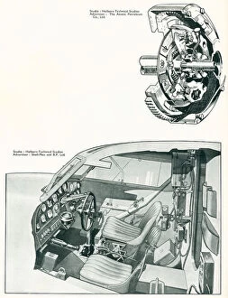 Petroleum Collection: Mechanical Advertisement Illustrations