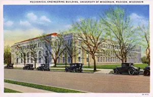 Madison Prints: Mechanical Engineering Building, Wisconsin University