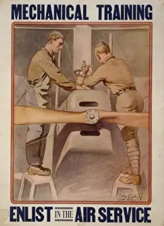 Mechanical training - Enlist in the Air Service