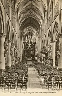 Mechelen: cathedral of St Rombaux