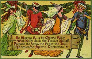 Festive Prints: Medaeval Christmas revelry