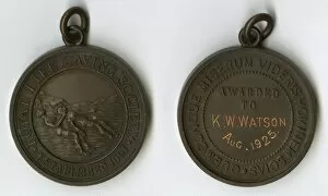 Images Dated 13th January 2012: Medal, Royal Life Saving Society