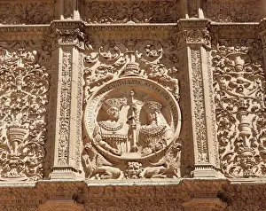 Medallion depicting the Catholic Monarchs