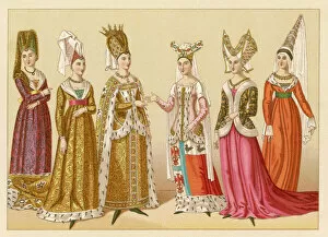 Shaped Collection: Mediaeval Headdresses