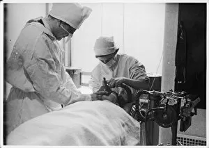 Anaesthetic Gallery: Medical Operation 1930S