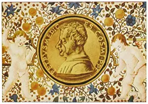 Medallion Prints: Medici / Cosimo Elder / Mini