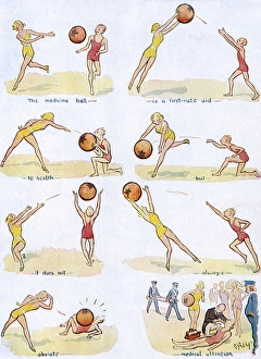Images Dated 9th October 2015: The Medicine Ball by David Ghilchik