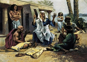 Discoveries Gallery: Medicine in the Old Egypt. Note in papyrus of