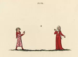 Strutt Gallery: Medieval ball game