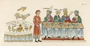 Accompanied Prints: Medieval Banquet