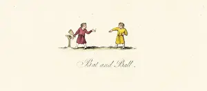 Medieval bat and ball game