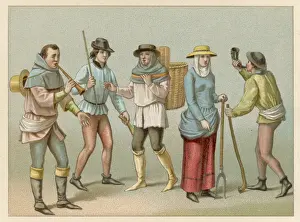 Peasant Prints: Medieval Common Folk