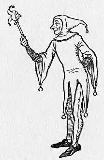 Motley Prints: A medieval court jester