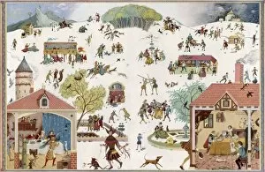 Baynes Gallery: Medieval and Elizabethan Games and Pastimes
