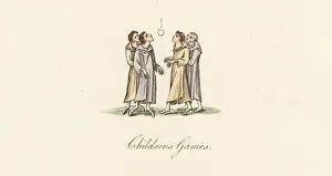 Apples Gallery: Medieval game of bob-cherry