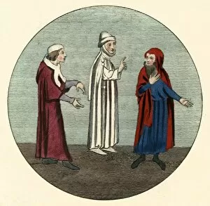 Images Dated 10th November 2011: Medieval Legal People