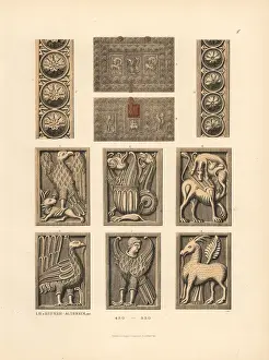 Griffins Prints: Medieval reliquaries