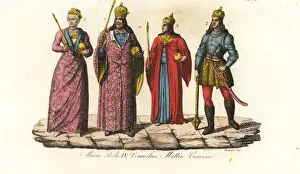Wenceslaus Prints: Medieval Rulers of Hungary