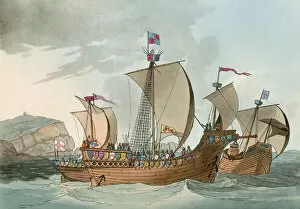 Images Dated 13th June 2011: Medieval Shipping